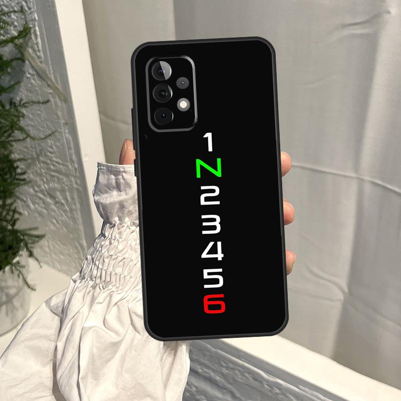 1N23456 Motorcycle Case For Samsung Galaxy A52S A06 A16 A26 A36 A56 A55 A35 A15 A53 A32 A33 A13 A14 A34 A54 A17