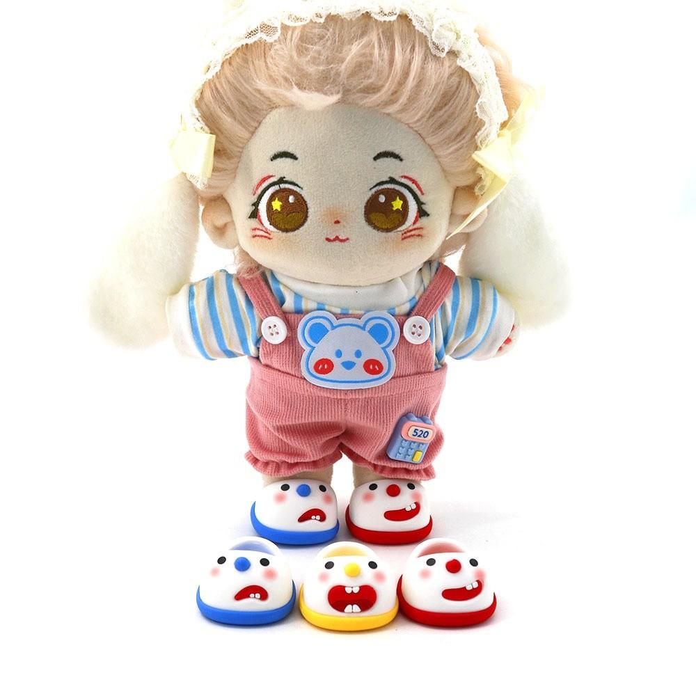 

20cm Doll Shoes Hand-made Mini Shoes Cartoon Doll s Shoes синій