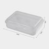Transparent Egg Dispenser Holder 6-Grid Egg Container Portable Egg Storage Case  Outdoor Picnic