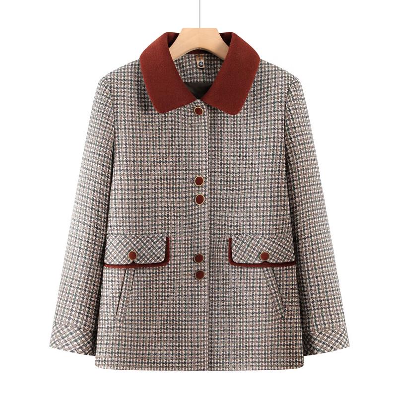 Women's Autumn/Winter Lapel Jacket for Middle-Aged & Elderly