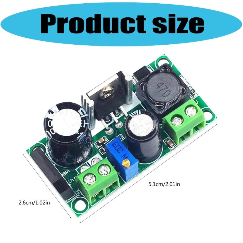 Adjustable Voltages Step Down Converter Module Circuit Board High Current 2.2A Output to Power Supply Module