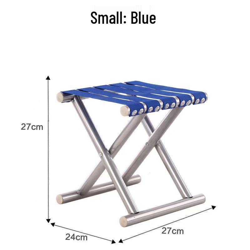 Portable Folding Backrest Chair for Camping, Fishing, Home, and Outdoor Use