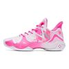 Anta Shock Wave 4 White Phosphor Men Sneakers Pink 112311106-1