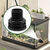 10 Stück Robuste Wassertank-Adapter Tankverbinder Wasserdicht Gemacht Wasserrohr-Adapter für Regentonnen und Teiche