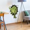 Cartoon Dinosaur Breaking Through The Wall - Fierce - Children's Room Bedroom Wall Decoration Stickers