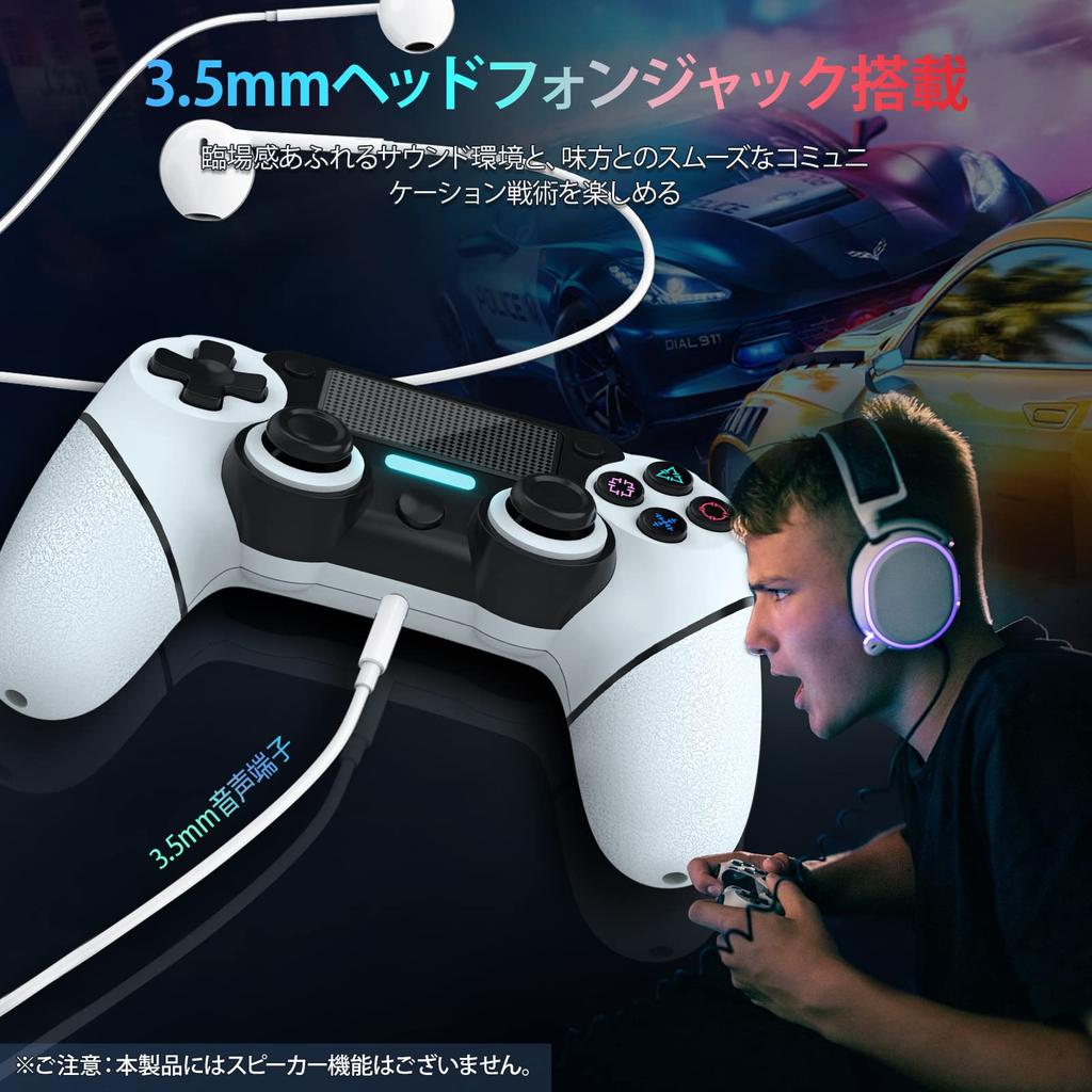 Original-PS4-Controller nur im PS4-Controller Bluetooth-Drahtlosverbindung Original-PlayStation 4-Controller Kommt mit Freak 600 mAh große Kapazität