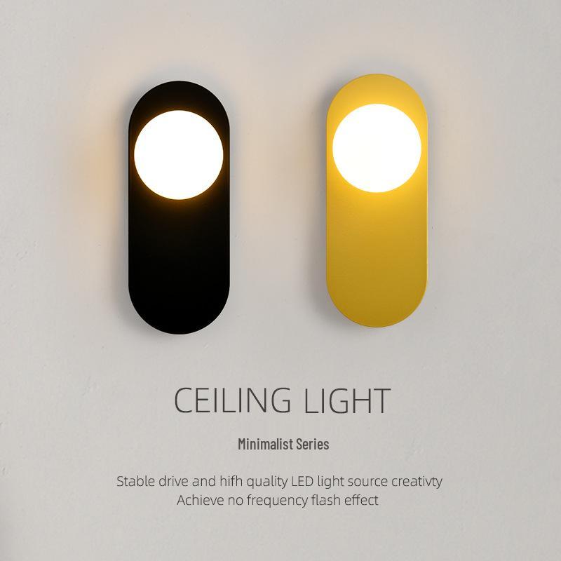 Modern American Wall Lamp for Bedroom, Living Room, or Hallway