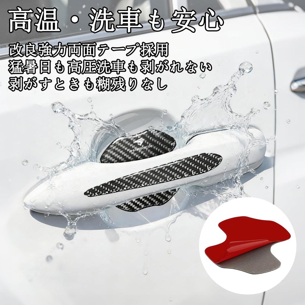 [Carbon Fiber Material X Logo Included] Harrier Exclusive Logo Door