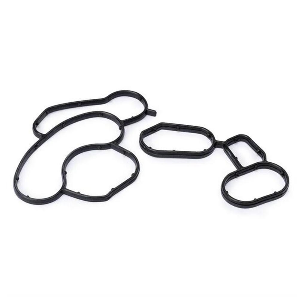 2Pcs Oil Filter Housing Gasket Seal 11427508971 11427508970 For BMW 1 3 5 Series