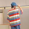 Moonkids Boys' 2026 Striped Short Sleeve T-Shirt