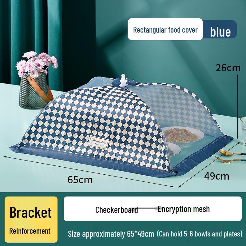 Shuwan Skládací kryt na jídlo odolný proti hmyzu - Prodyšný, prachotěsný a proti mouchám deštník na domácí nádobí