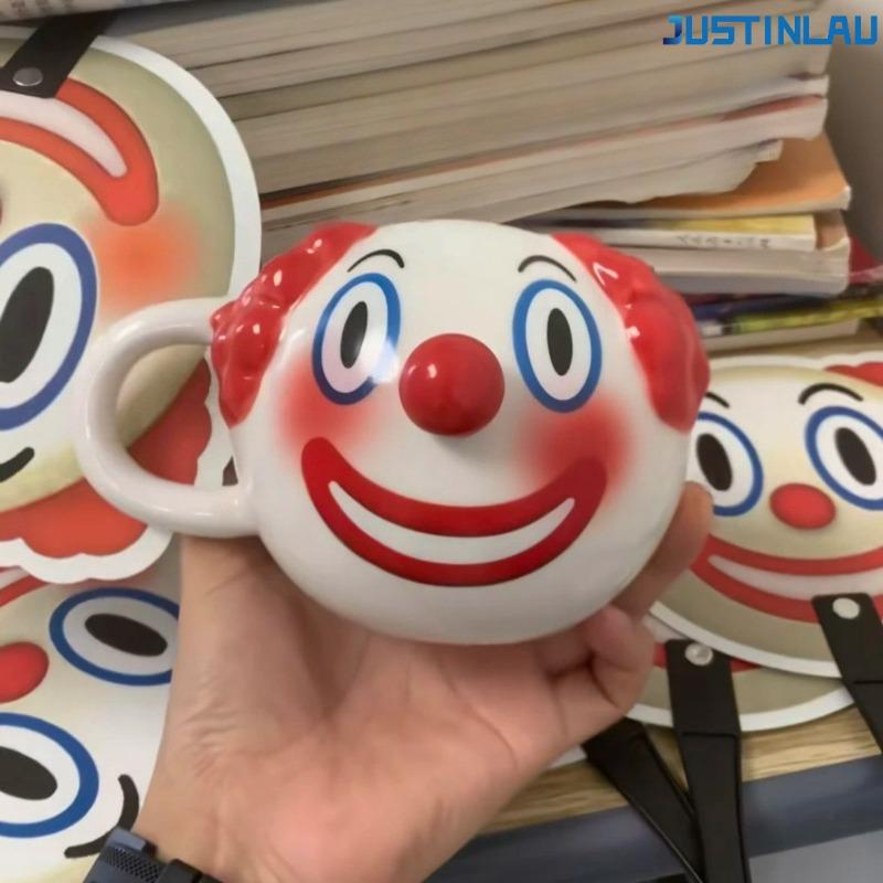 

Joker Cup Ceramic Mug Suitable for Couples To Give As A Spoof Gift Portable Mug Breakfast Milk Cup Mugs Coffee Cups 401-500ml