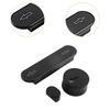 Quiet Push Lock Bathroom Sliding Door Bolt Zinc Alloy Partition Door Lock with Occupancy Indicator Easy Installation