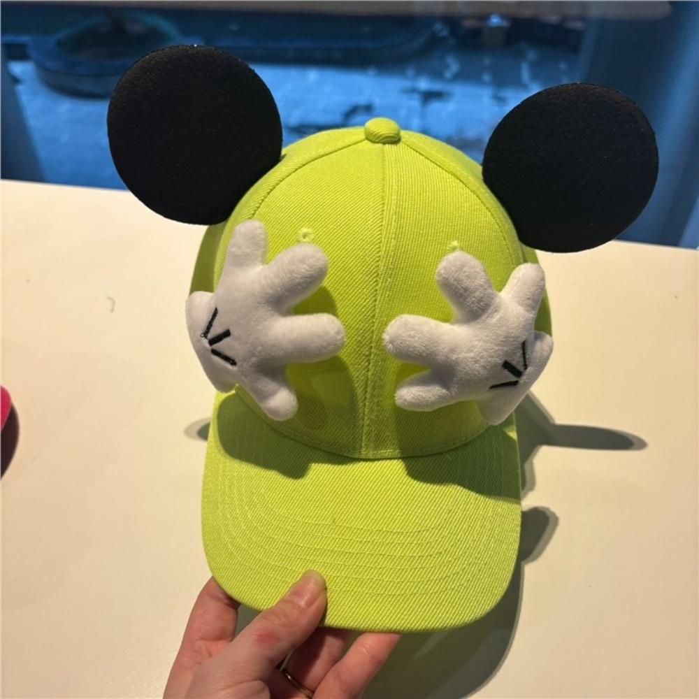 Cute Palm-ear Baseball Cap Unisex Trendy Cartoon-shaped Peaked Caps Sun Protection and Sunshade Baseball Cap for Outdoor Travel