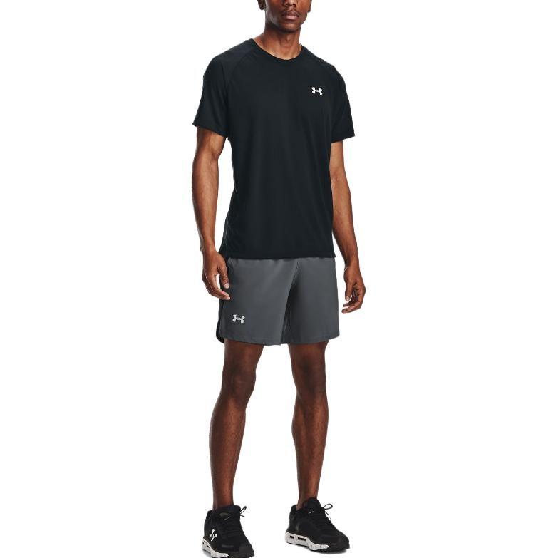 Under Armour Sports Shorts Men's Peach Gray Moderate 1361493-014