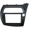 For Honda Civic Double Din Fascia Radio Dvd Stereo Cd Panel Dash Mounting Installation Trim Kit Face Frame Bezel with Wire Harne