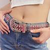 Elegant Womens Rhinestonestudded Belts In Fashionable Colors For The Modern Lifestyle Student