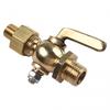 6.5 * Height 4.5cm Valve Copper G1/4 Switch Rotation