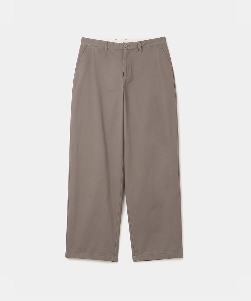 UNIFORM BRIDGE Peach Basic Chino Pants Ash Purple