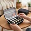 20 Slots Insulin Vials Storage Case Waterproof Essential Oils Carrying Box  Travel Use