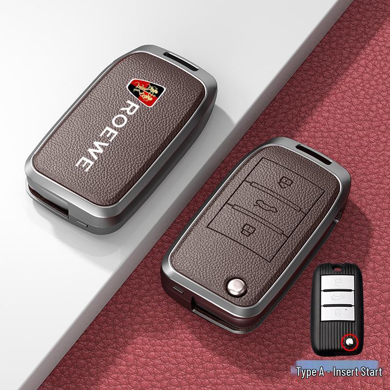 Fit for Roewe RX5 16-20, i6, RX8, RX3, EI5 Metal Key Cover