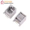 10 Stück RJ11 Telefonbuchse Gebogener Pin 95001 4P4C 6P6C 6P4C Buchse Leiterplattenstecker Telefonbuchse