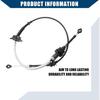 4L3Z-7E395-BA/Inner/Automatic Transmission Gear Shifter Cable for Ford F150 2004 / Auto Trans Control Lever Cable WO/Flow Thru Console/Plastic / 1