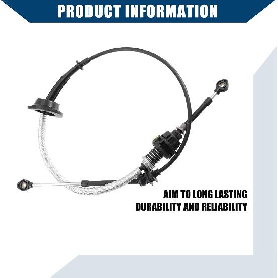 4L3Z-7E395-BA/Inner/Automatic Transmission Gear Shifter Cable for Ford F150 2004 / Auto Trans Control Lever Cable WO/Flow Thru Console/Plastic / 1