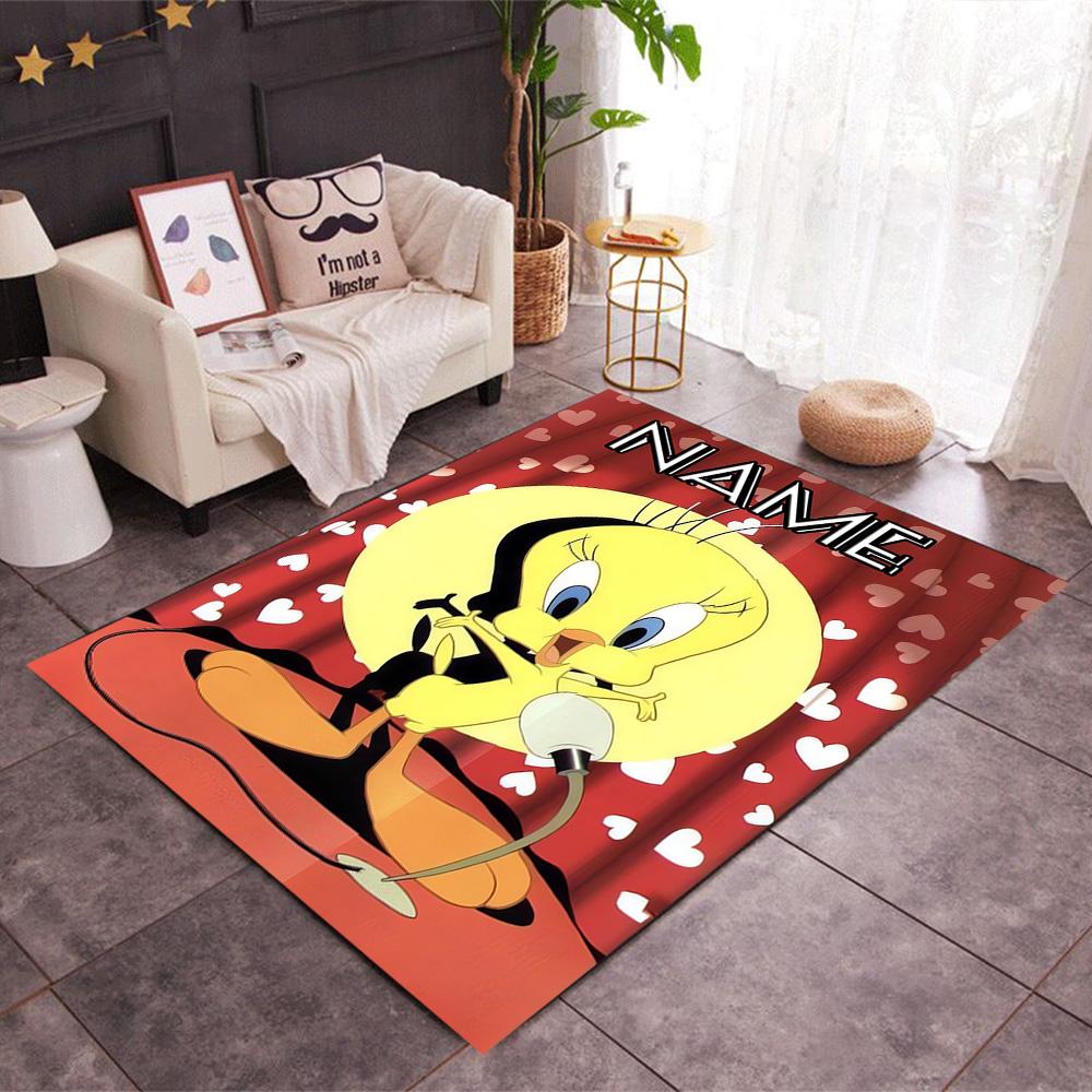 Looney Mad Scientist's Experiment Customize Your Name Floor Mat Suitable for Dormitory Living Rooms Foyer Outdoor Antislip Carpet Decorate Offices