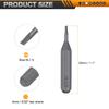 6/12pcs SL1.0-SL4.0 Slotted Screwdriver Bit 5/32" Hex Shank 28mm Length S2 Steel Magnetic Flat Head Screw Driver Bit