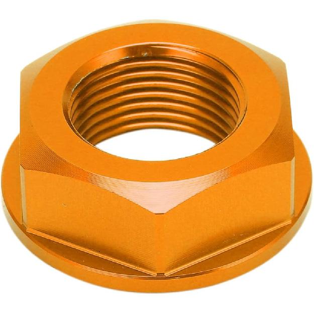 

Yctze M20xP1.5 Axle Nut,Aluminum Motorcycle Rear Wheel Axle Nut Replacement for Yamaha YZ125/YZ250 1999‑2021 (A) B