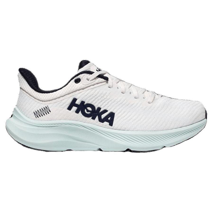 HOKA  Solimar Blanc De Blanc Blue Glass Women Sneakers White 1123075-BDBBG