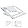 Notebook Stand Folding Portable Silver Aluminum Alloy C6 Laptop Bracket for 11‑17in Laptops
