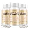 Pslalae Lion's Mane Mushroom Capsules, 1000 mg per serving, all-natural, suitable for both men and women.