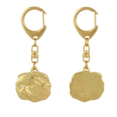 Cat - Gilded Key Ring with Cat, Handbag Decoration, Luxury Accessory by Brand