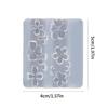 Multipurpose Nail Art Template Tool Flower Silicone Nail Art Mold Embossing Carving Templates for Nail Enthusiasts