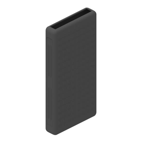 

Защитный чехол Пылезащитный дизайн 12000 мАч CP12S Однотонный силиконовый чехол для мобильного аккумулятора