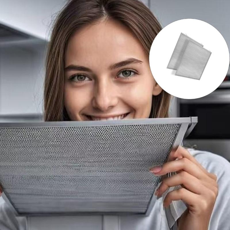 2 Bucăți Filtru Grăsime Capotă de Bucătărie Pentru Modelele S97017415 QDE30