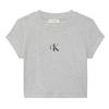 Calvin Klein Womens/Ladies Logo Slim Crop T-Shirt