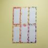 Stationery Office School Supplies Fruits Printed Pattern Memo Pad Plan Book Sticky Planner Note Pad