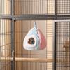Bite Resistant Hanging Parrot House Warm Bird Hanging Hammock Windproof Bird Sleeping Nest  Winter