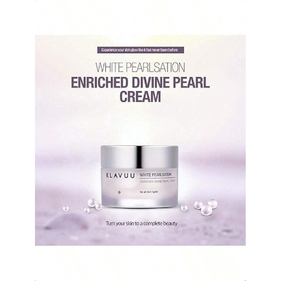 KLAVUU Pearlsation Enriched Pearl Eye Cream 20ml | Luxuriously Formulated With Pearl Extract And Niacinamide | Intensive Anti-Aging