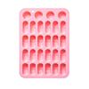 New Silicone Capsule Shaped Mold 28 Cavity Design Flexible Pill Mold Tray Reusable Candy Mold for Cupcake Decorating