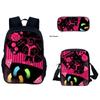 Shape Rhythm Children'S School Bag Justshapes & Beats Elementary And Secondary School Backpack Set