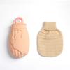 Silicone Hot Water Bottle for Women, Cute Water-Filled Small Size for Students, Warm Water Bag for Warming the Stomach, Christmas Gift for Girlfriend
