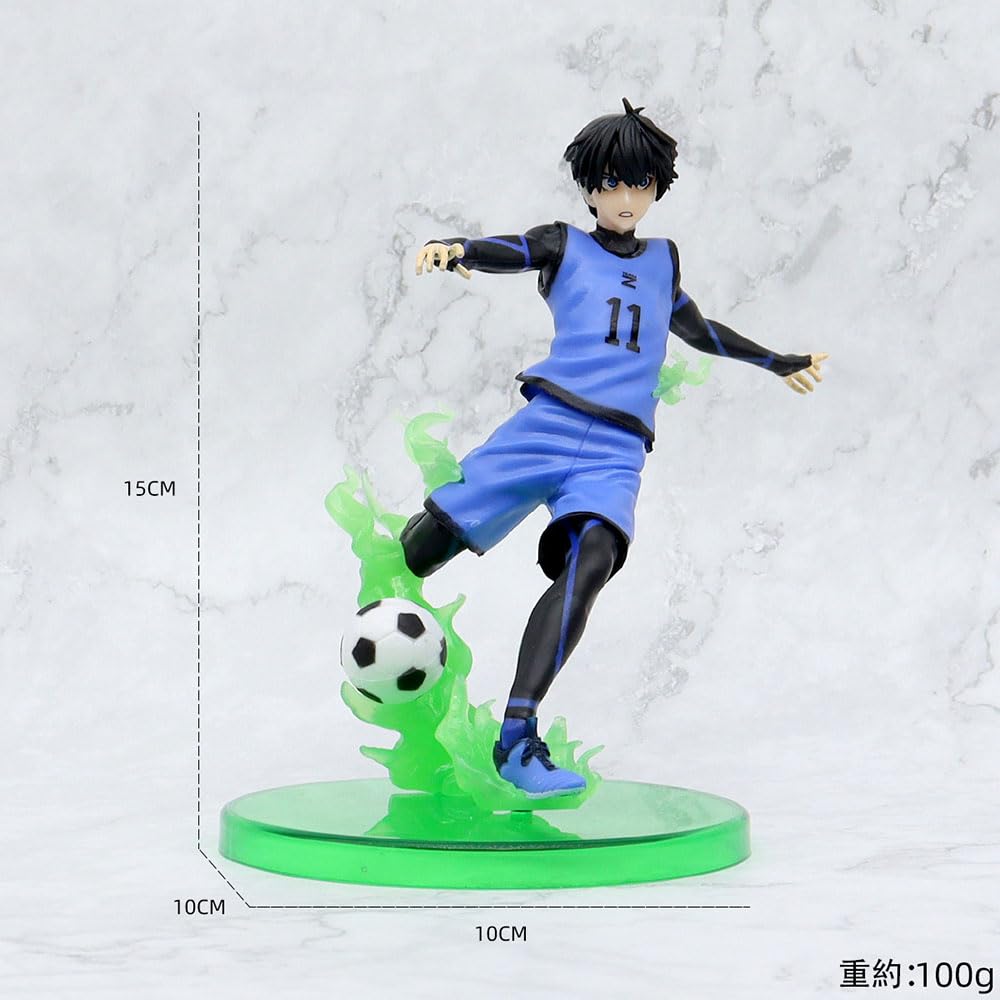 Blue Rock Hachiraku Kai Kiyoshiichi Reio Mikage Seishiro Nagi PVC Manga Game Character Model Painted Movable Figure Unofficial (Kiyoichi)