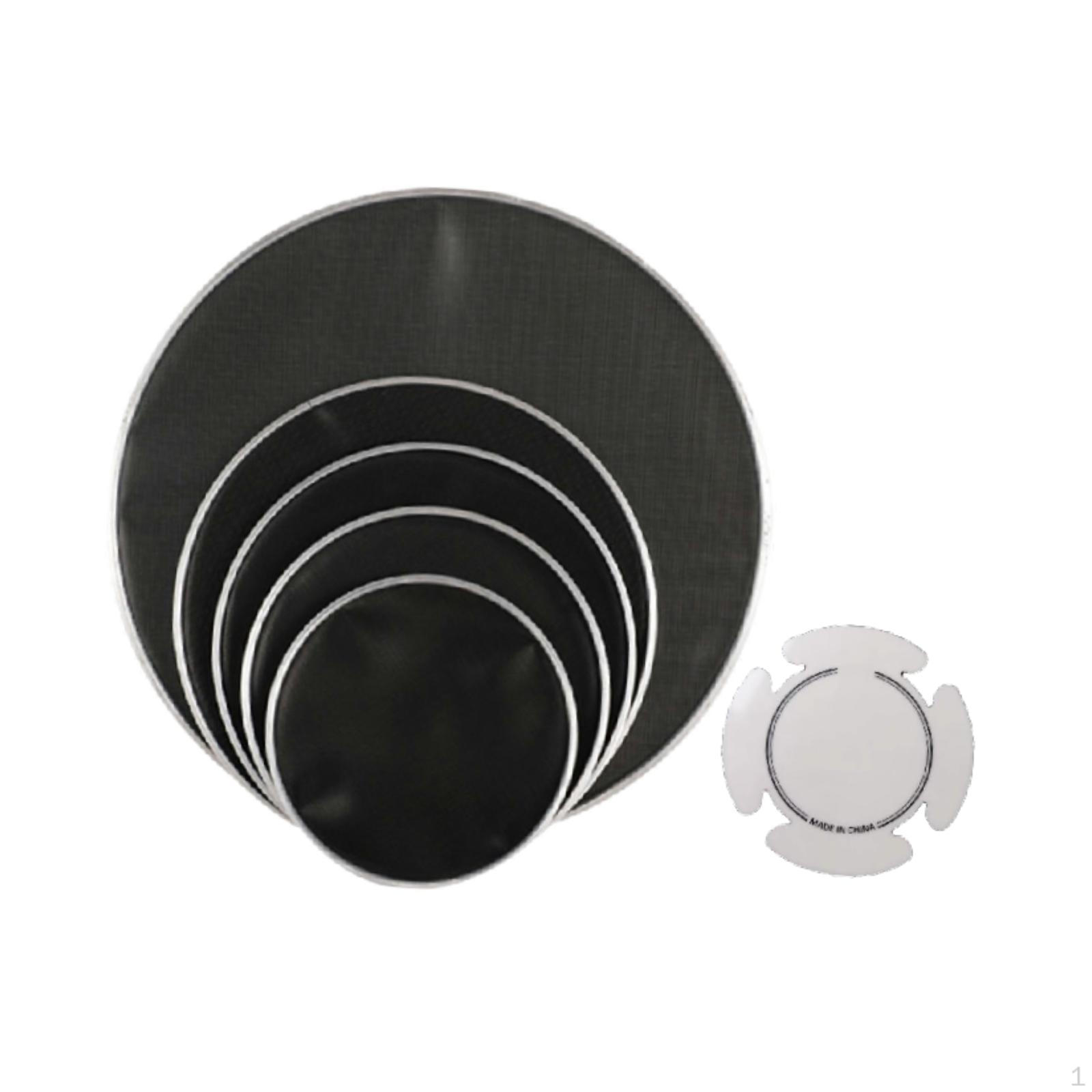 

5 шт. бас-барабан пластик бесшумный сурдинка профессиональный набор скин для игроков взрослых Style C