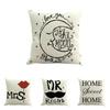 Luxurious Romantic Retro Words Quotes Throw Cushion Cover Pillow Case For Sophisticated Home Decor