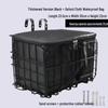Lishi Mountain Bike Rear Basket with Liner and Adjustable Height