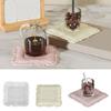 Heat Resistant Food Grade Silicone Mold For Crafting Unique Coaster Decoration Tableware Crafts Making Mould